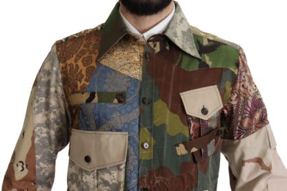 Dolce & Gabbana - Patchwork Camouflage Casual Shirt