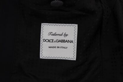 Dolce & Gabbana - Elegant Slim Fit Black Wool Blazer