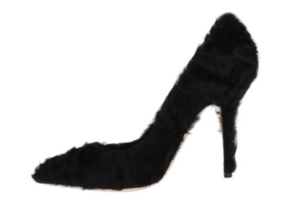 Dolce & Gabbana - Elegant Pumps in Luxe Xiangao Fur Leather