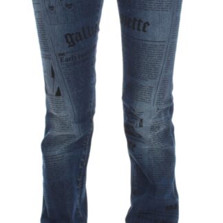 John Galliano - Elegant Slim Fit Bootcut Denim Jeans