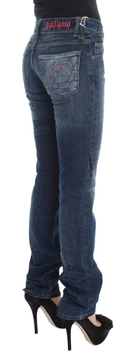 John Galliano - Elegant Slim Bootcut Denim Jeans