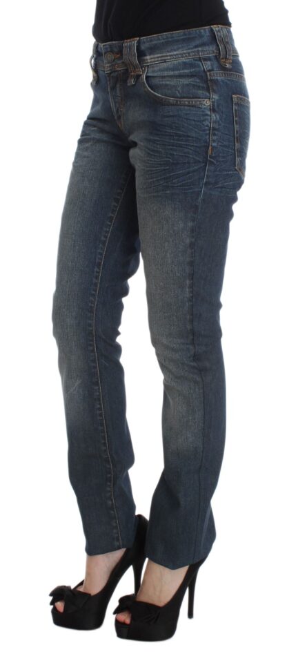 John Galliano - Chic Slim Fit Blue Jeans