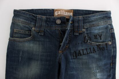 John Galliano - Elegant Slim Fit Indigo Denim