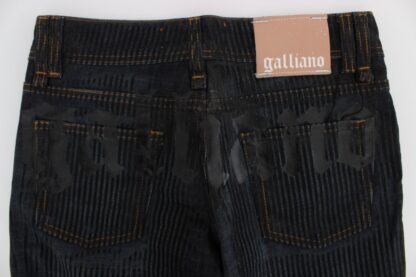 John Galliano Chic Slim Fit Bootcut Designer Jeans