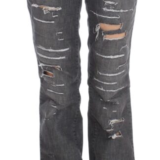 John Galliano - Chic Boyfriend Fit Blue Jeans