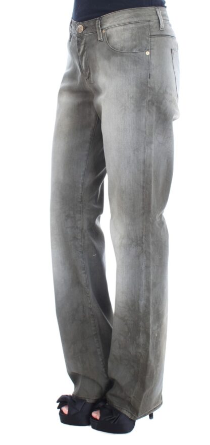 Ermanno Scervino - Chic Gray Wash Boyfriend Jeans