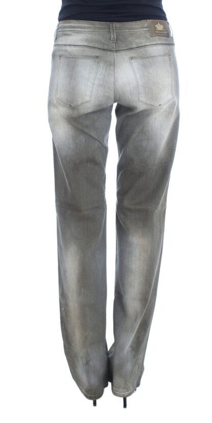 Ermanno Scervino - Chic Gray Wash Boyfriend Jeans