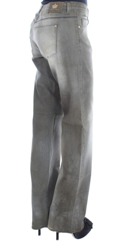 Ermanno Scervino - Chic Gray Wash Boyfriend Jeans