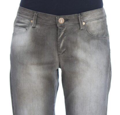 Ermanno Scervino - Chic Gray Wash Boyfriend Jeans