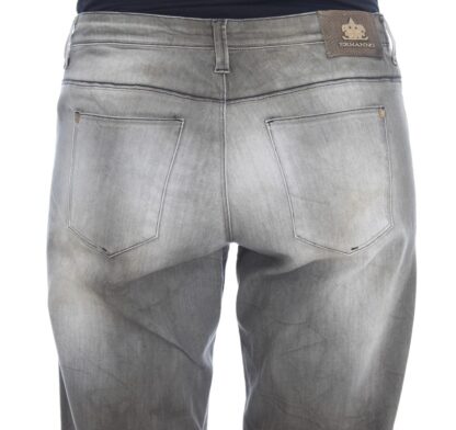 Ermanno Scervino - Chic Gray Wash Boyfriend Jeans