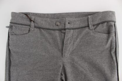 Ermanno Scervino - Chic Gray Casual Cotton Pants