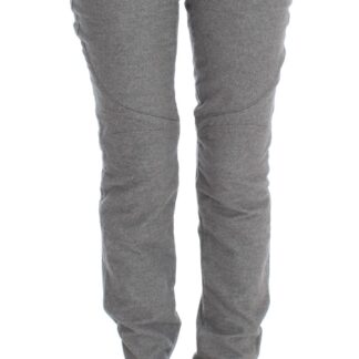 Ermanno Scervino - Chic Gray Casual Cotton Pants