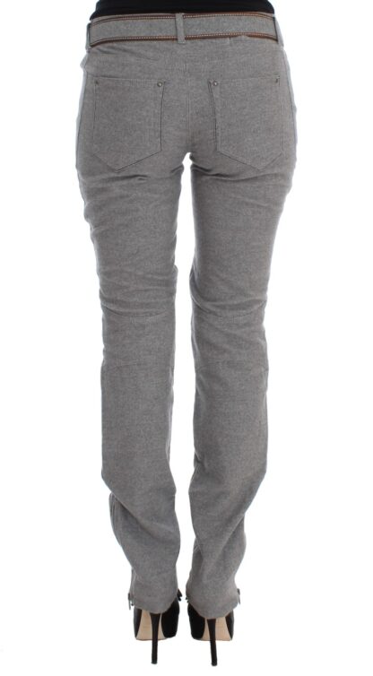 Ermanno Scervino - Chic Gray Casual Cotton Pants