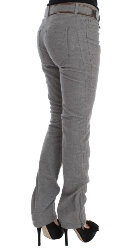 Ermanno Scervino - Chic Gray Casual Cotton Pants