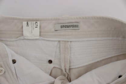 Ermanno Scervino - Chic Beige Slim Fit Denim