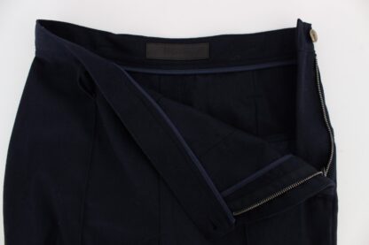 Ermanno Scervino - Sleek Slim Fit Wool Blend Trousers