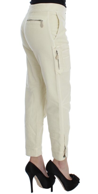 Ermanno Scervino - Beige Capri Cropped Chic Pants