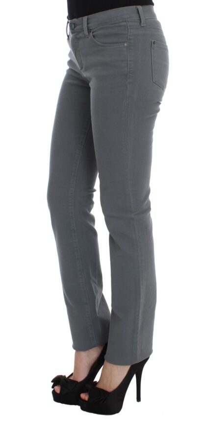 Ermanno Scervino - Chic Gray Slim Fit Denim Temptation