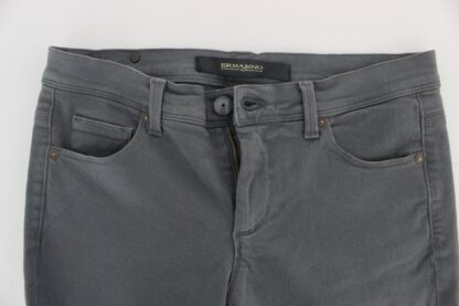 Ermanno Scervino - Chic Gray Slim Fit Denim Temptation