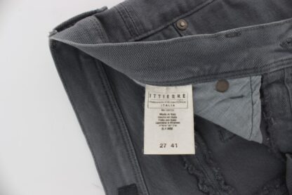 Ermanno Scervino - Chic Gray Slim Fit Denim Temptation