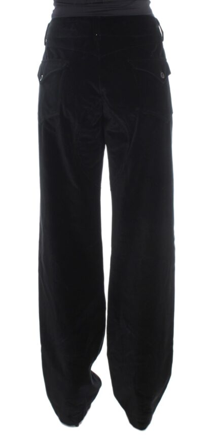 Ermanno Scervino - Chic Black Straight Fit Cotton Jeans