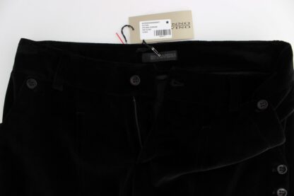 Ermanno Scervino - Chic Black Straight Fit Cotton Jeans