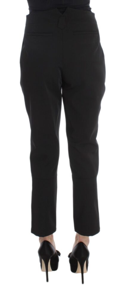 Ermanno Scervino - Elegant Cropped Capri Pants in Black