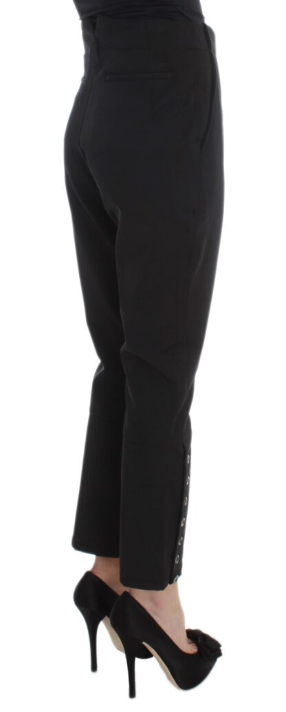 Ermanno Scervino - Elegant Cropped Capri Pants in Black