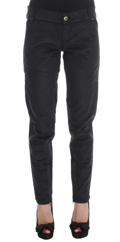 Ermanno Scervino - Chic Black Regular Fit Trousers