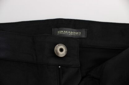 Ermanno Scervino - Chic Black Regular Fit Trousers