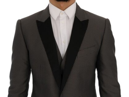 Dolce & Gabbana - Multicolor Patterned Slim Fit Blazer