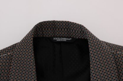 Dolce & Gabbana - Multicolor Patterned Slim Fit Blazer