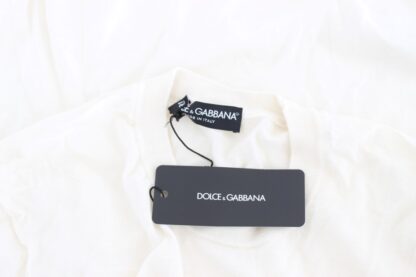 Dolce & Gabbana - Elegant White Cashmere Sweater