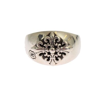 Nialaya - Exquisite Silver Statement Ring for Men