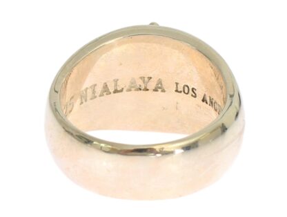 Nialaya - Silver Statement Mens Ring