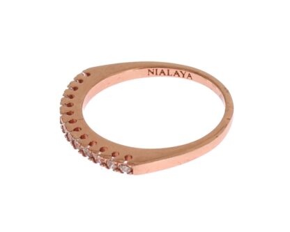 Nialaya - Exquisite Gold-Plated Sterling Silver Ring