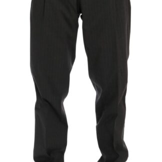 Dolce & Gabbana - Elegant Striped Straight Fit Trousers