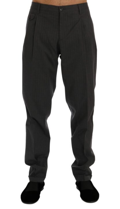 Dolce & Gabbana - Elegant Striped Dress Trousers for Men