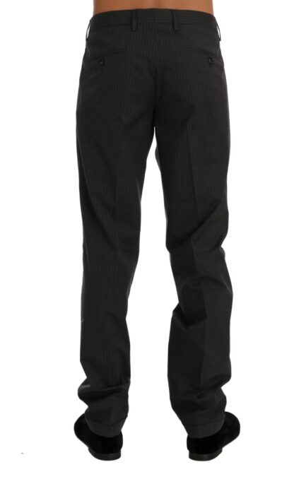 Dolce & Gabbana - Elegant Striped Straight Fit Trousers