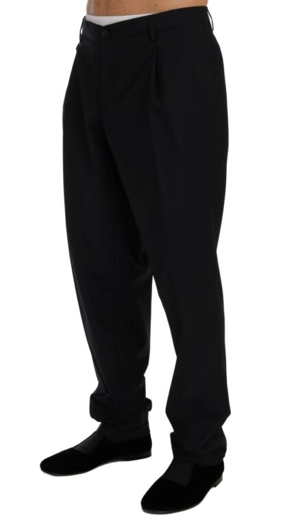 Dolce & Gabbana - Elegant Striped Wool Dress Trousers