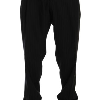 Dolce & Gabbana - Elegant Striped Straight Fit Trousers