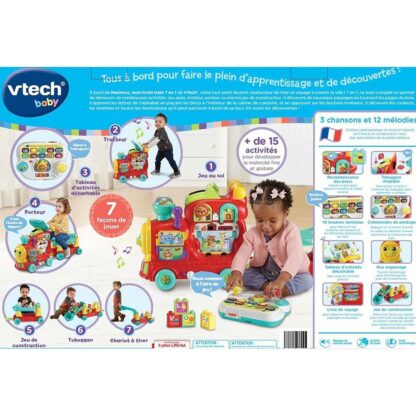 Αυτοκινητάκι Vtech Baby Maxiloco Mon Trotti Treno 7 In 1 (FR)