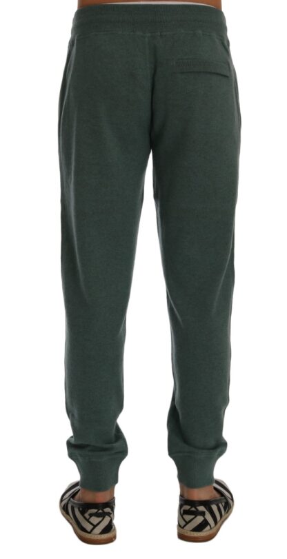 Dolce & Gabbana - Elegant Green Cashmere Sport Pants