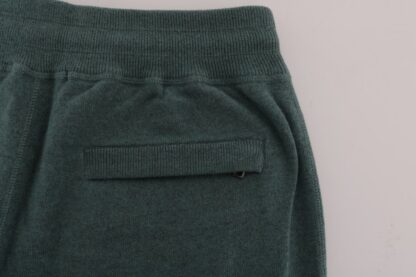 Dolce & Gabbana - Elegant Green Cashmere Sport Pants