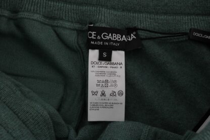 Dolce & Gabbana - Elegant Green Cashmere Sport Pants