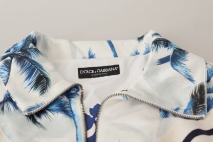 Dolce & Gabbana - Chic Multicolor Full Zip Sweater