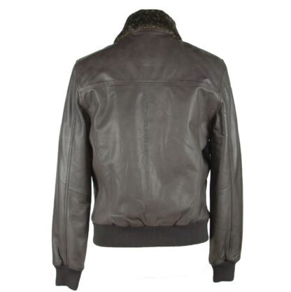 Emilio Romanelli - Exquisite Brown Leather Jacket