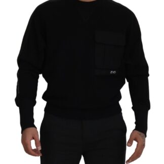 Dolce & Gabbana - Multicolor Zip Sweater Wool Blend