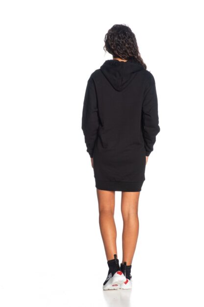 Comme Des Fuckdown - Chic Oversized Hooded Fleece Dress