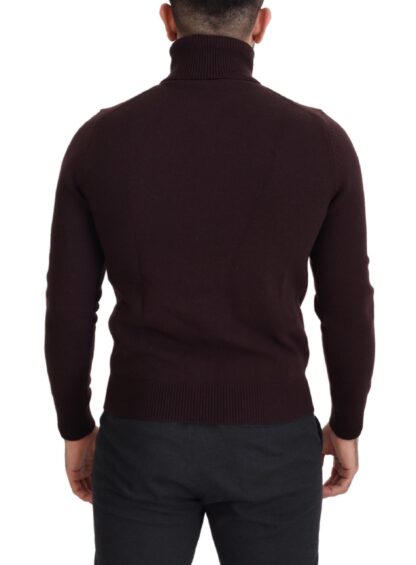 Dolce & Gabbana - Elegant Turtleneck Wool Pullover Sweater